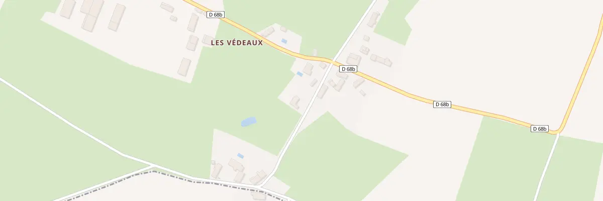Plan du 8 Les Védeaux à Pruniers