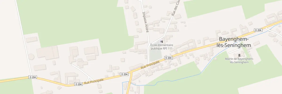 Plan du 5 Rue des Cuvelots à Bayenghem-lès-Seninghem