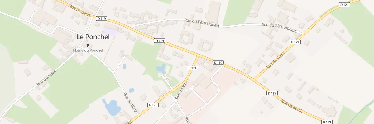 Plan du 1 Rte de Vitz au Ponchel