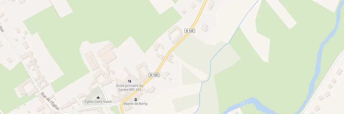 Plan du 53 Rue Principale à Renty