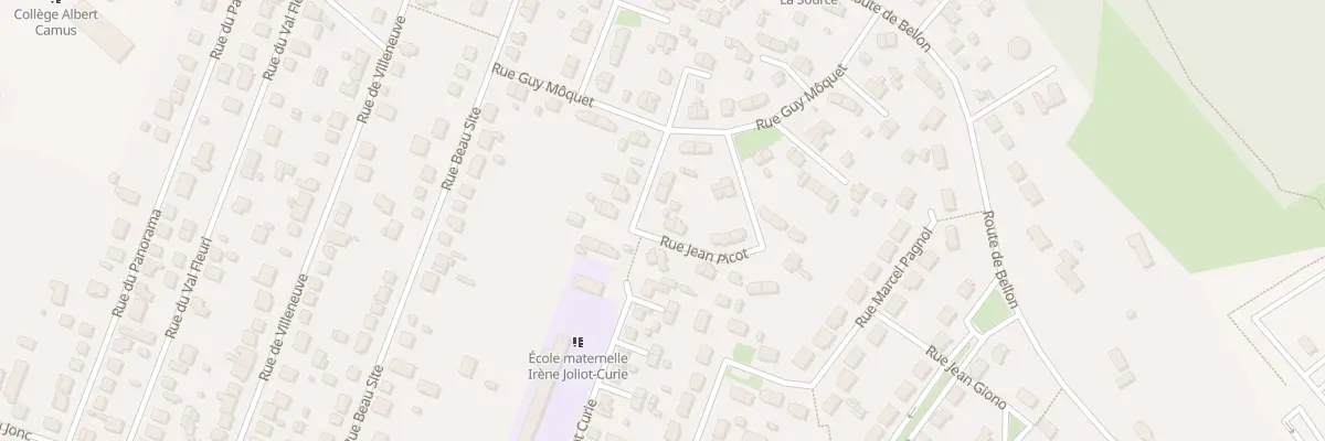 Plan du 66 Rue Jean Picot à Vierzon