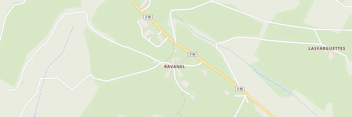 Plan du 5800F Ravanel à Prendeignes
