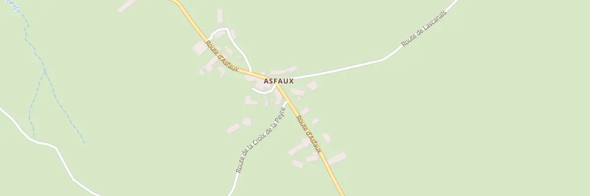 Plan du 5043 Asfaux à Sénaillac-Latronquière