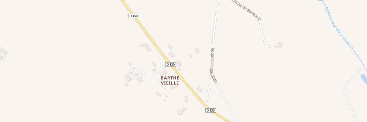 Plan du 5012A La Vignasse à Cahuzac