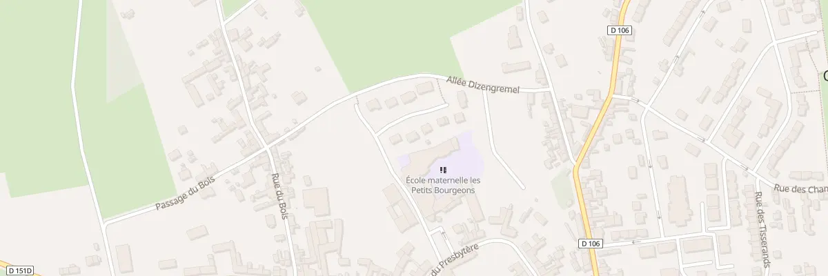 Plan du 4 Rue des Roses à Crèvecœur-le-Grand