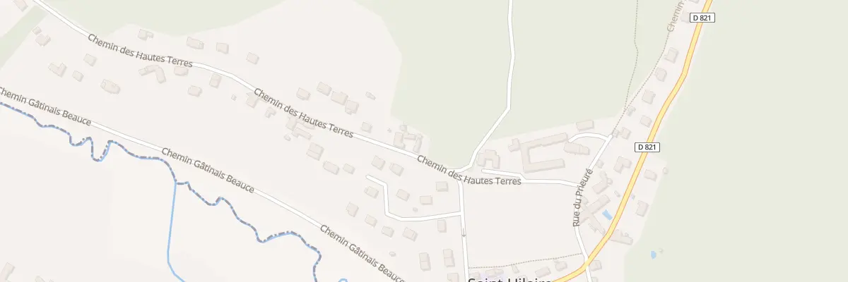 Plan du 6 Che des Hautes Terres à Saint-Hilaire