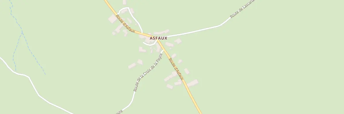 Plan du 5050 Asfaux à Sénaillac-Latronquière