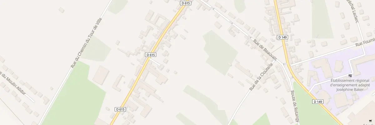 Plan du 69 Rue Victor Hugo à Crèvecœur-le-Grand