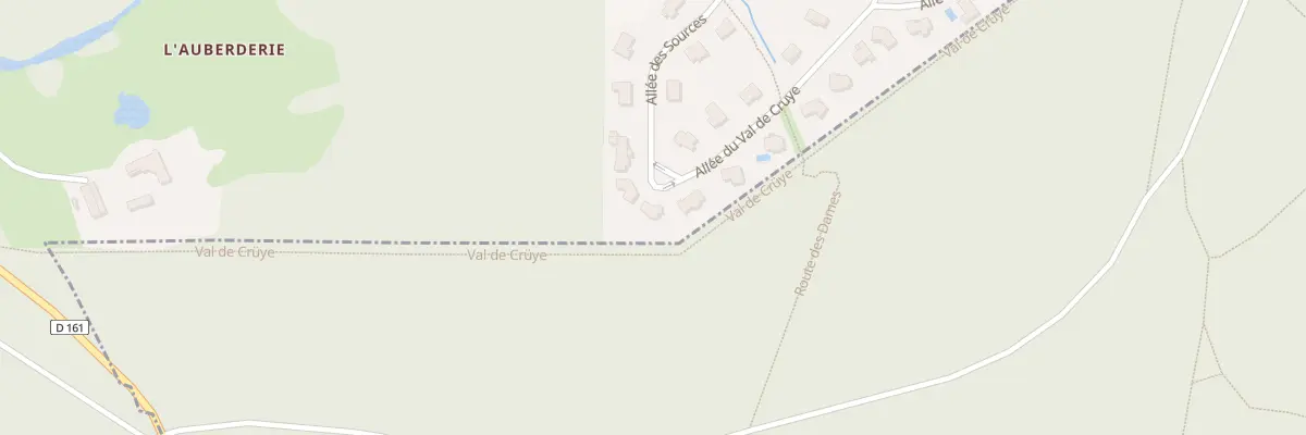 Plan du 27 All du Val de Croui à L’Étang-la-Ville