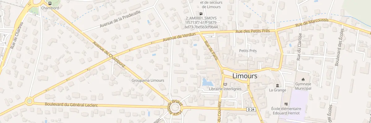 Plan du 12 Av de la Picaudiere à Limours