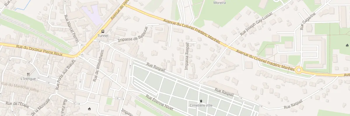 Plan du 37 Rue Raspail à Vierzon