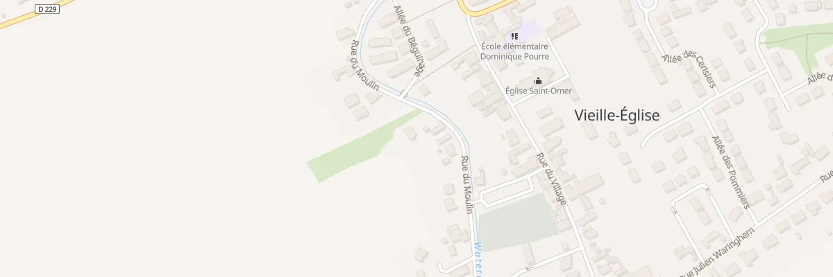 Plan du 240 Rue du Moulin à Vieille-Église