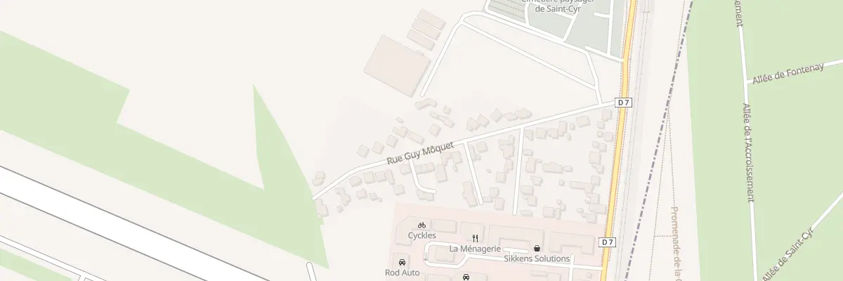 Plan du 24 Rue Guy Moquet à Saint-Cyr-l’École