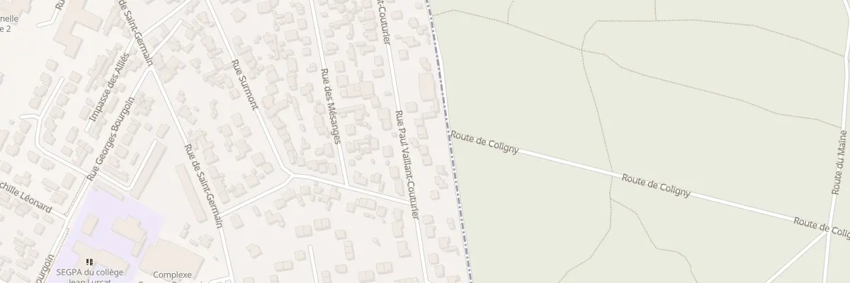 Plan du 49 Rue Paul Vaillant Couturier à Achères