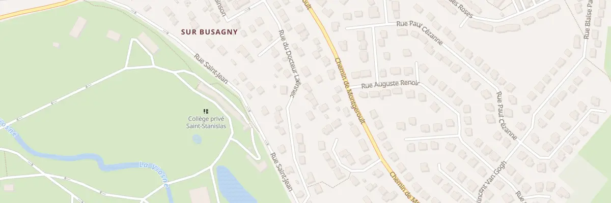 Plan du 18 Rue du Docteur Laennec à Osny