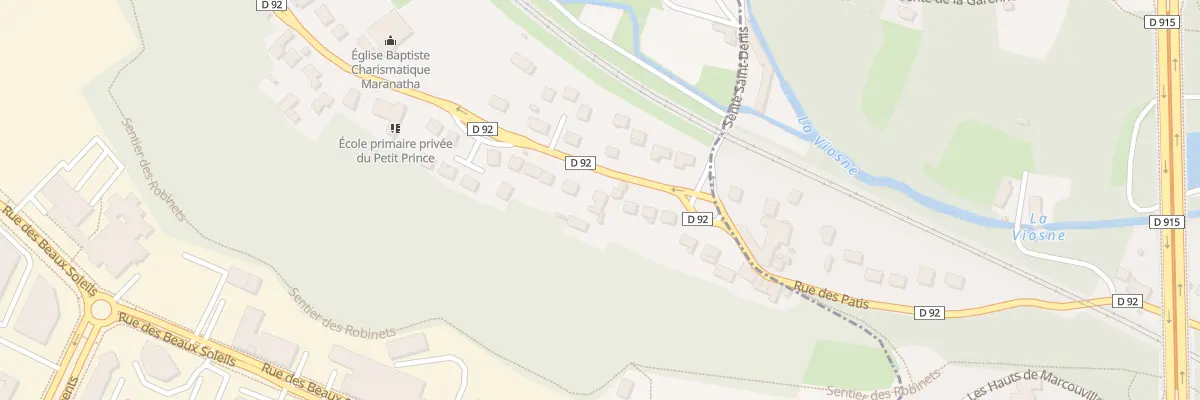 Plan du 41 Rue des Pâtis à Osny