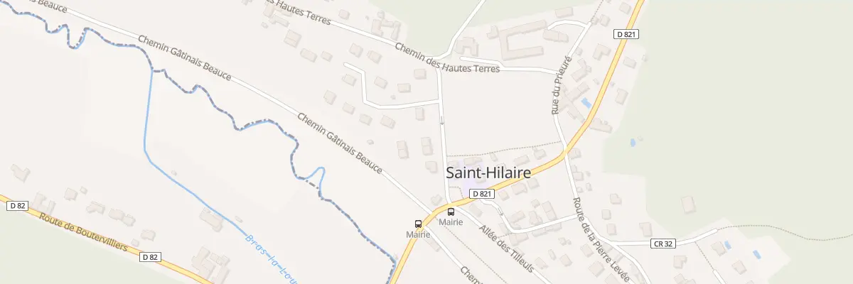 Plan du 5 All Ste Segonde à Saint-Hilaire