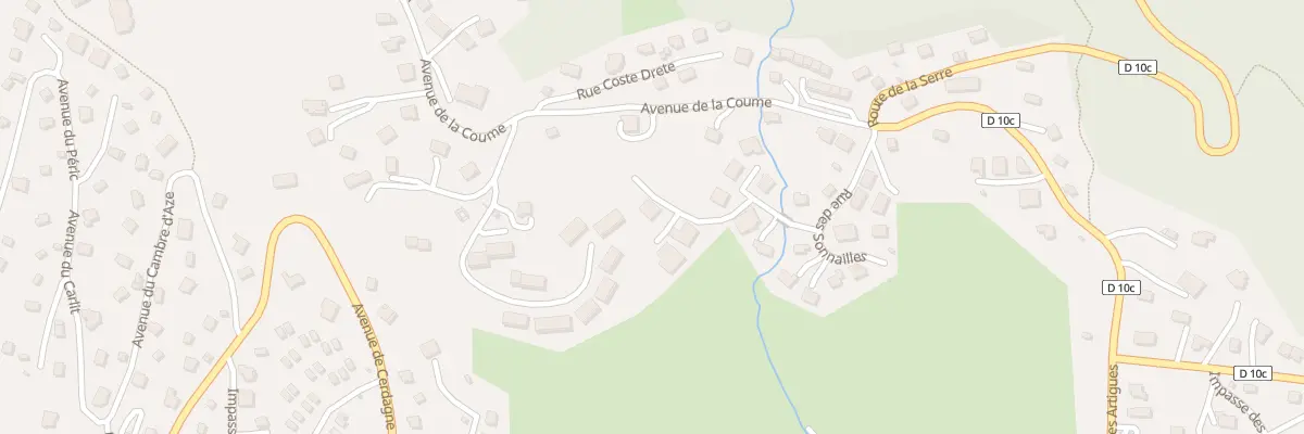 Plan du 10 Rue des Fermes à Bolquère