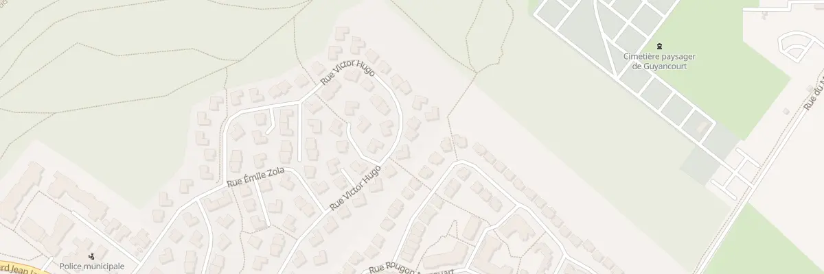 Plan du 54 Rue Victor Hugo à Guyancourt
