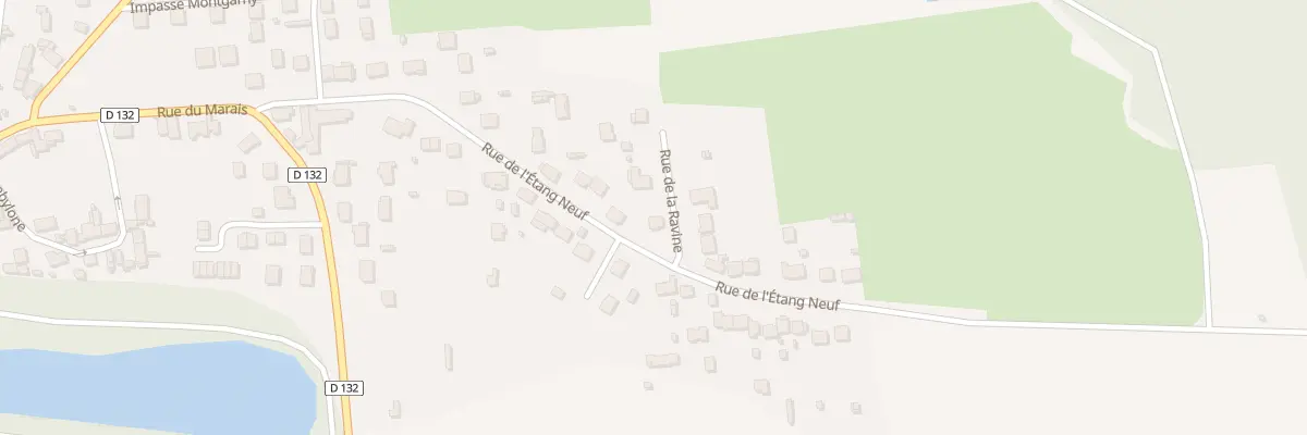Plan du 29 Rue de l’Etang Neuf à Angervilliers