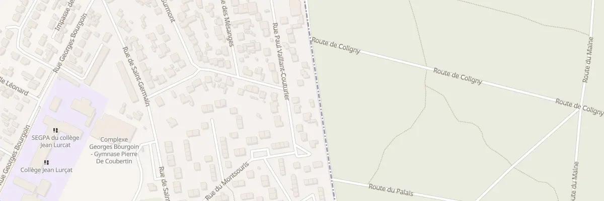 Plan du 61 Rue Paul Vaillant Couturier à Achères