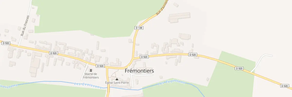 Plan du 12 Rte de Conty à Frémontiers