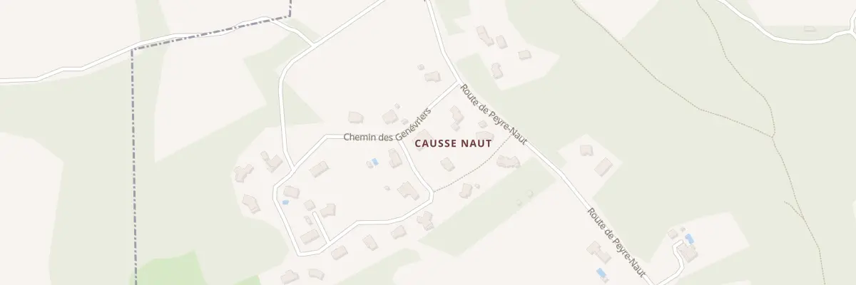 Plan du 5225 Causse Naut à Naussac