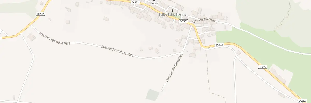 Plan du 72 Rue les Prés de la Ville à Belvis