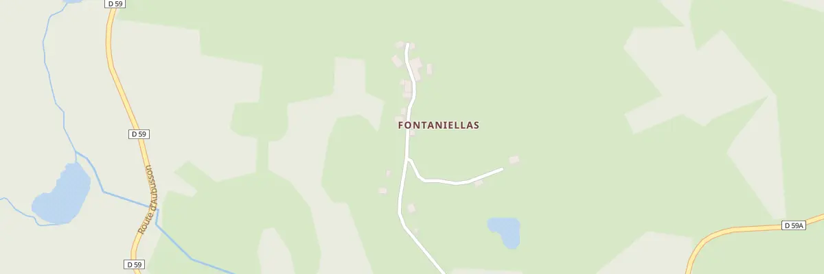 Plan du 5152 Fontanielas à La Nouaille