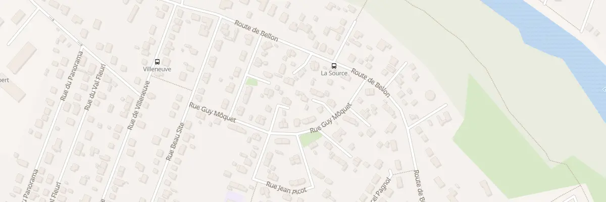 Plan du 9 Rue Guy Môquet à Vierzon