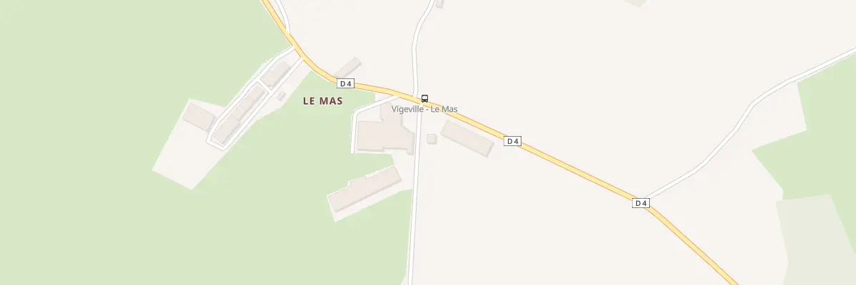 Plan du 1 Le Mas à Vigeville