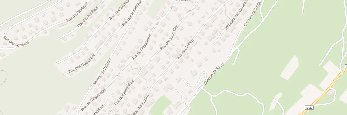 Plan du 29 Rue des Lupins aux Angles
