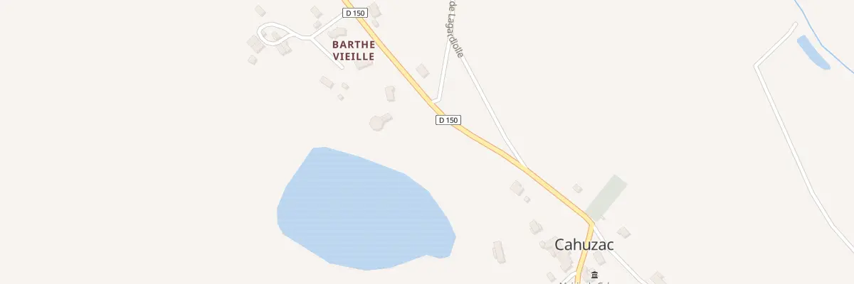 Plan du 5117 Travers d’En Marioun à Cahuzac