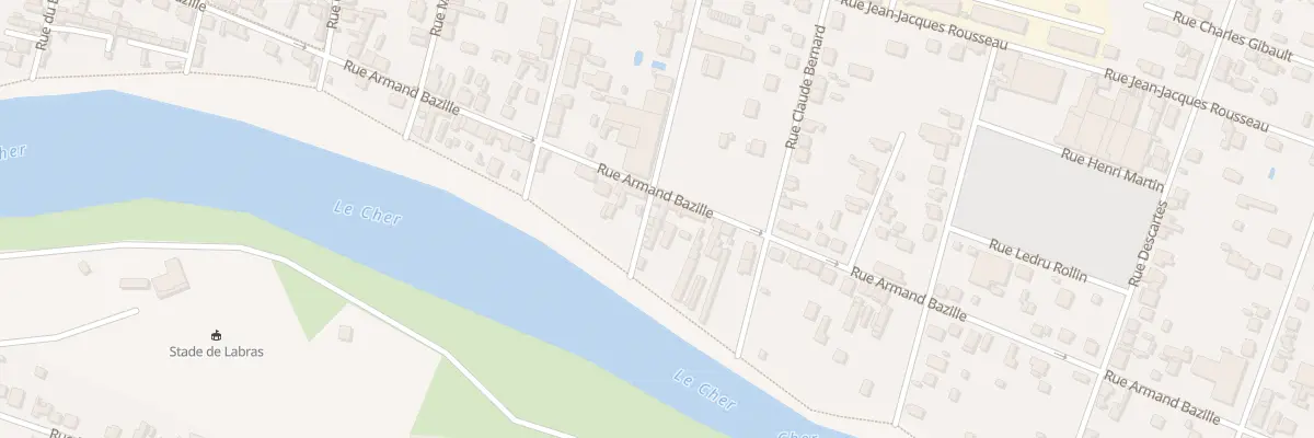 Plan du 12 Rue Blaise Pascal à Vierzon