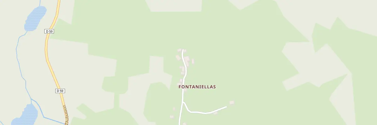 Plan du 6 Fontaniellas à La Nouaille