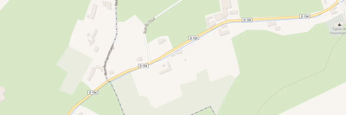 Plan du 16 Rue de Fressin à Planques