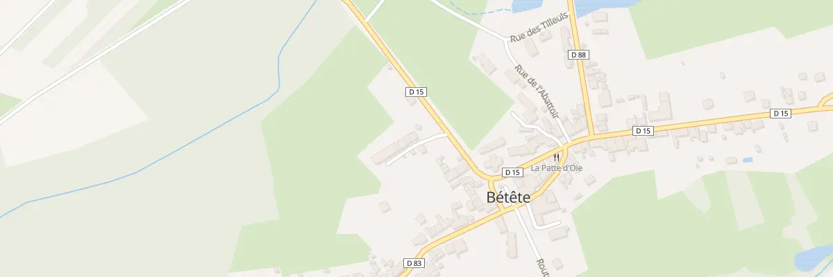Plan du 2 Imp St Michel à Bétête