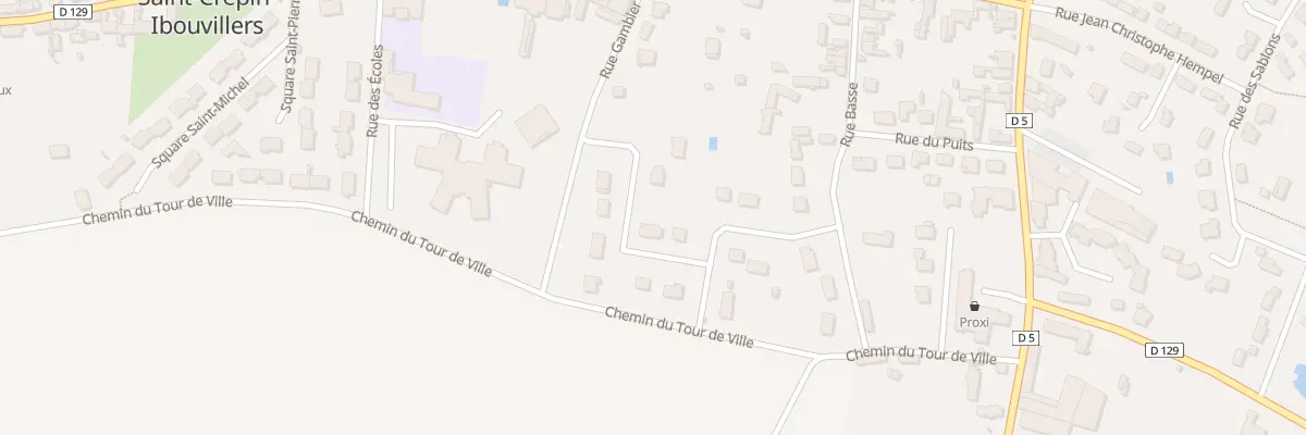 Plan du 9 Rue Joseph Chantepie à Saint-Crépin-Ibouvillers