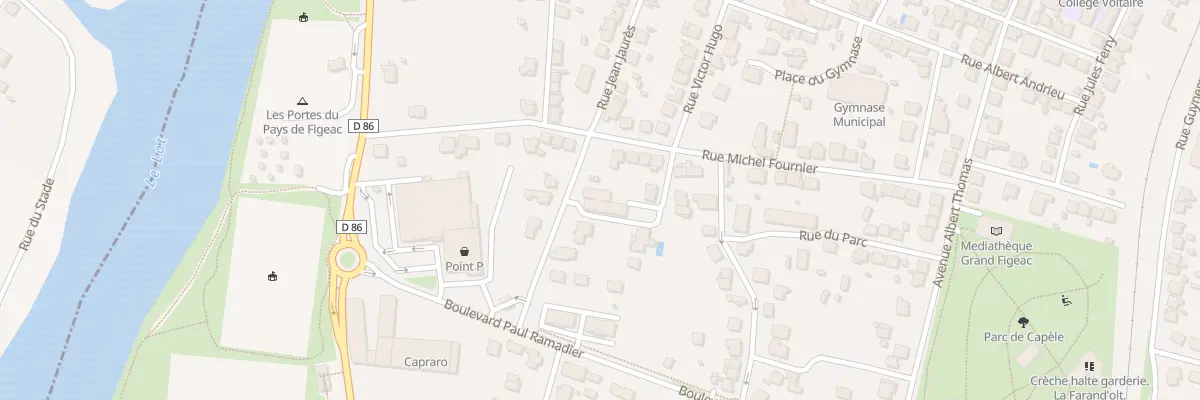 Plan du 39 Rue Jean Jaurès à Capdenac-Gare