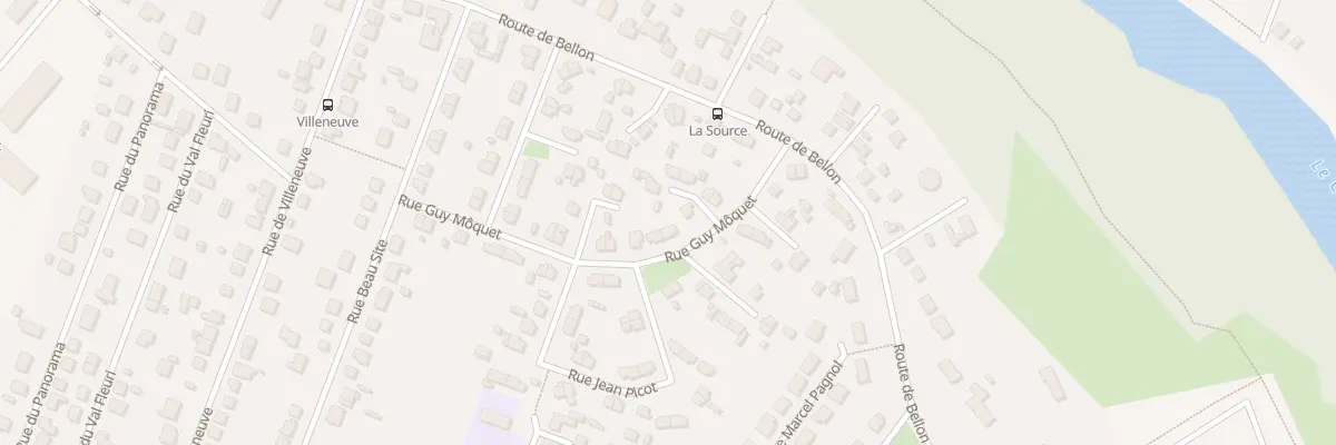 Plan du 13 Rue Guy Môquet à Vierzon