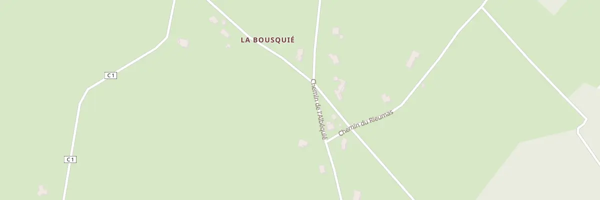 Plan du 5263 La Bousquie à Rouffiac