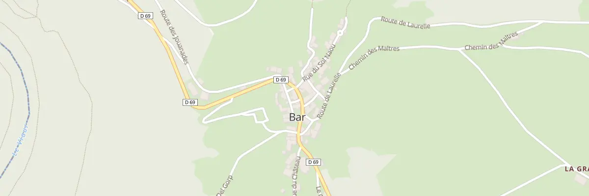 Plan du 5007 Bar à Bor-et-Bar