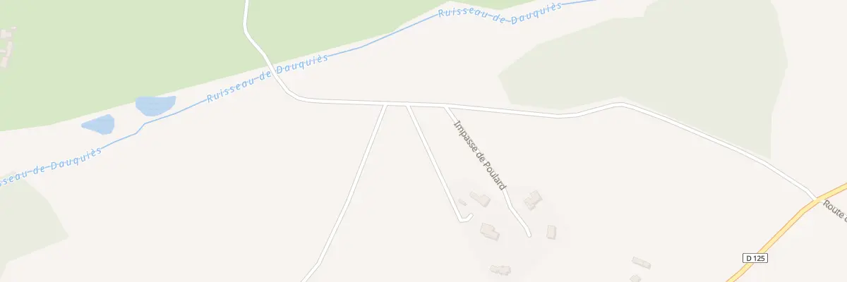 Plan du 124 Imp de Poulard à Morlhon-le-Haut