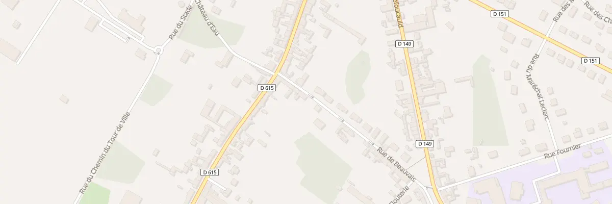Plan du 6 Rue de Beauvais à Crèvecœur-le-Grand
