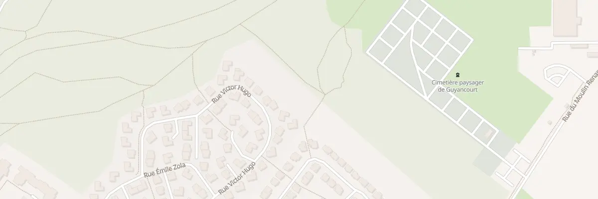 Plan du 60 Rue Victor Hugo à Guyancourt