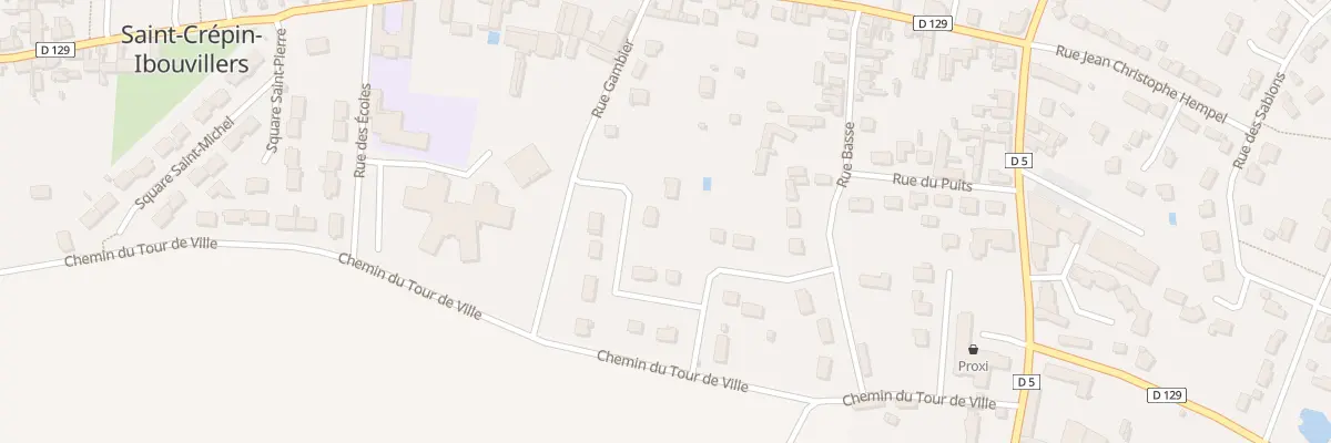 Plan du 11 Rue Joseph Chantepie à Saint-Crépin-Ibouvillers