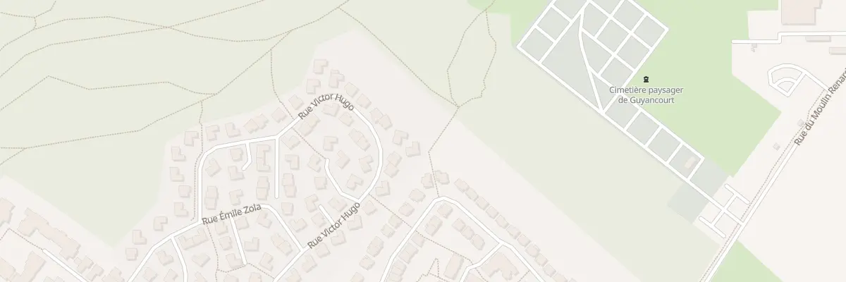 Plan du 58 Rue Victor Hugo à Guyancourt