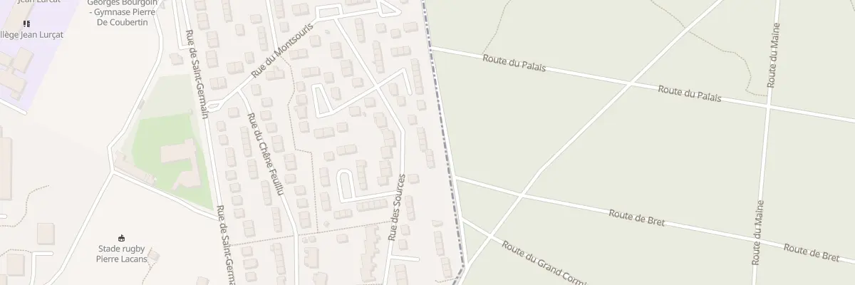 Plan du 29 Rue des Sources à Achères