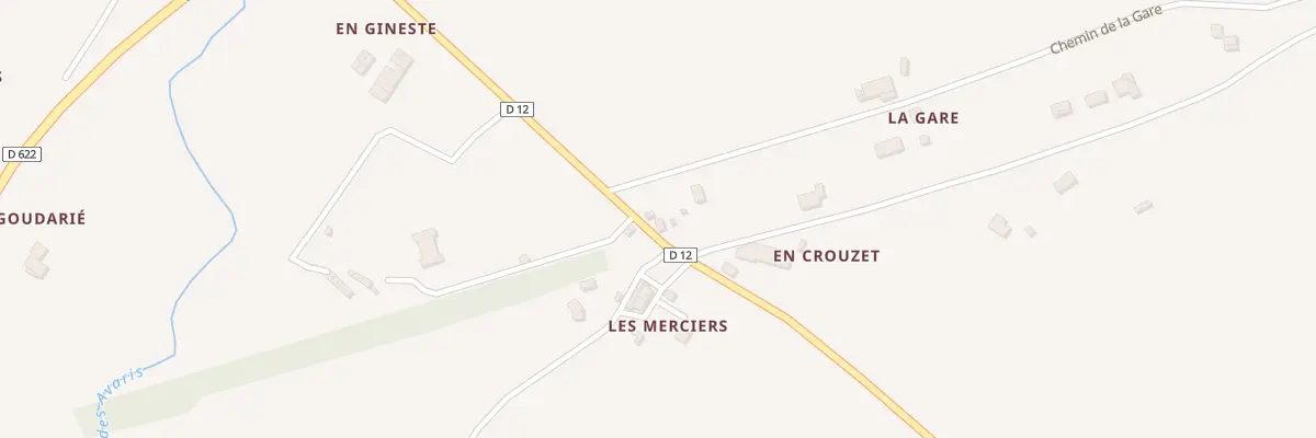 Plan du 2 Che en Crouzet à Lempaut
