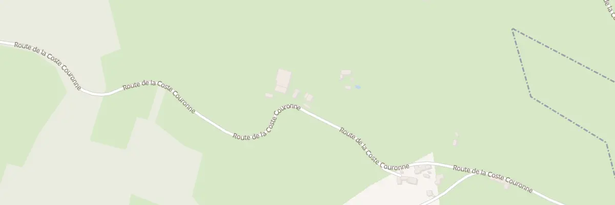 Plan du 5267 La Coste de Couronne à La Fouillade